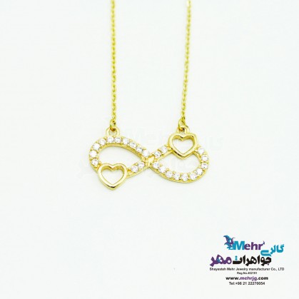 Gold Necklace - Infinity Design-MM0571